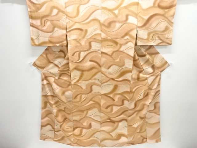 JAPANESE KIMONO / KOMON / WAVY STRIPE 
